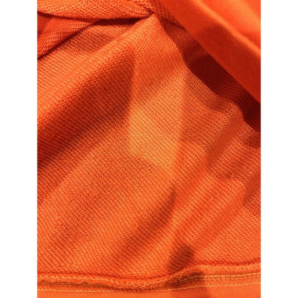 Women's Lightweight Orange Animal Print Pumpkin Sweatshirt Long Sleeve XL Fall - Picture 5 of 8